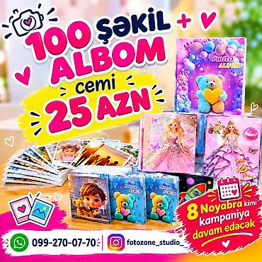 3 qiz səkilləri: FotoZone Studio – 8 Noyabr Zəfər Günü kampaniyası! Paket məzmunu: - — 1