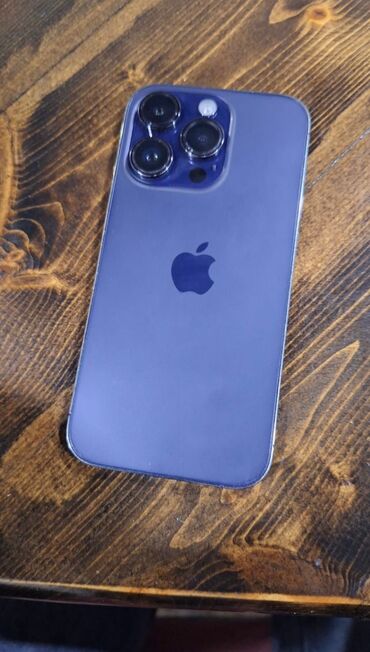 Apple iPhone: IPhone 14 Pro, 128 GB, Deep Purple, Face ID