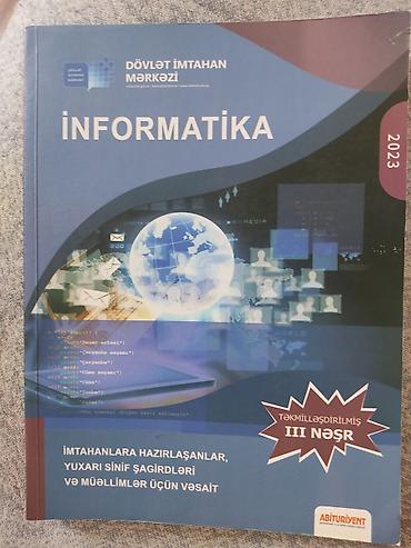 dim qayda kitabi pdf: Məhsul: “İnformatika” – Dövlət İmtahan Mərkəzi (DİM), Abituriyent — 1