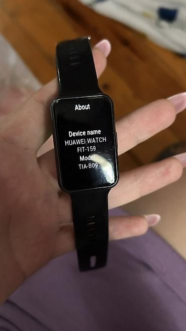 İşlənmiş, Smart saat, Huawei, Sensor ekran, rəng - Qara