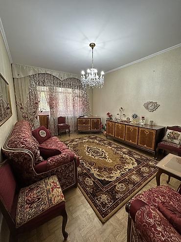 osh flat: 3 комнаты, Асанбай мкр Собственник, Без животных, от 1 года, С мебелью полностью — 3
