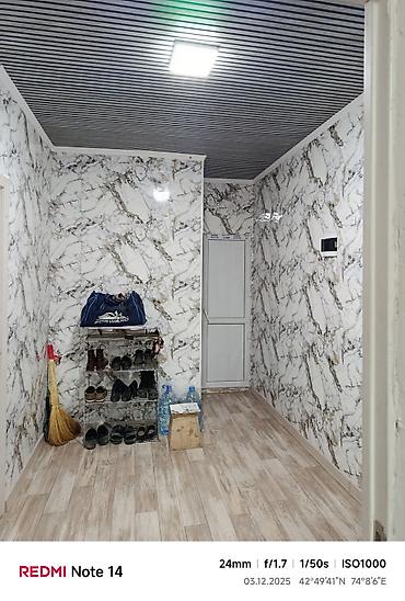 комнаты ыссык куль: 2 комнаты, 46 м², 2 этаж, Свежий ремонт — 8