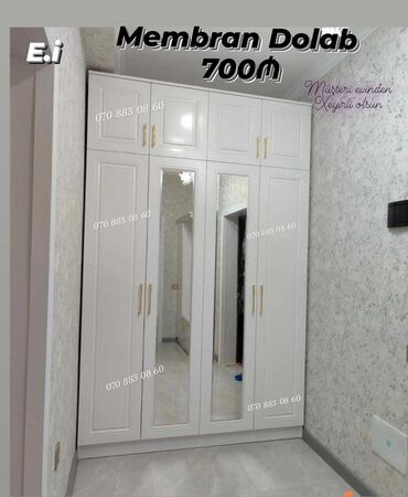 mebel kredit: *Membran Dolabların hazırlanması 💥 ölçü 160x250 _ 700Azn✨* ✨Qiymət