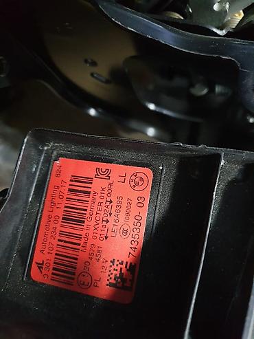 Передние фары: Передняя левая фара BMW 2021 г., Б/у, Оригинал, Германия — 2