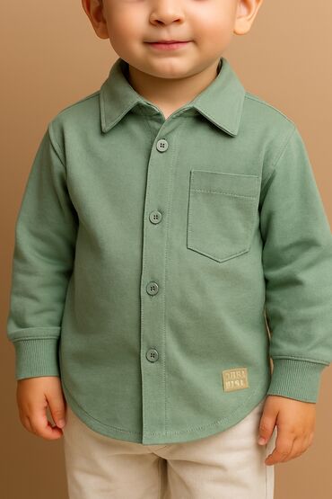 Топы и рубашки: Рубашка, цвет - Красный, Новый — 14