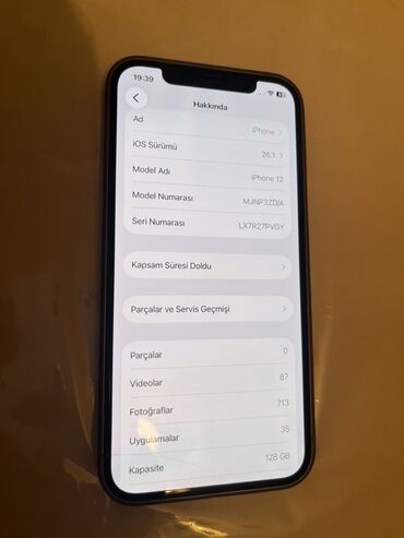 Apple iPhone: IPhone 12, 128 GB, Qara, Simsiz şarj — 4