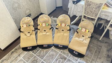 Детские шезлонги: Детский шезлонг, Новый, Качалка, Другой материал — 4