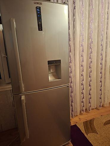 samavar ucuz: İşlənmiş 2 qapılı Soyuducu Satılır, rəng - Gümüşü, Dispenserli — 1