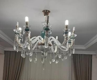 80 kub: Çılçıraq, 8 lampa, Metal — 1