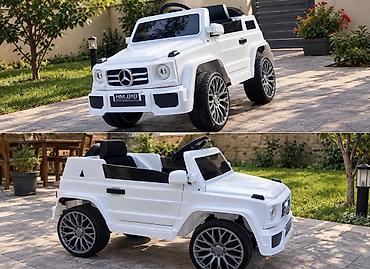 uşaq milli geyimləri: Uşaqlar üçün elektrikli miniatür “off-road” tipli maşın - Korpus: ağ — 1