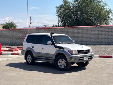 колеса на 13: Toyota Land Cruiser Prado: 1997 г., 3.4 л, Механика, Газ, Внедорожник