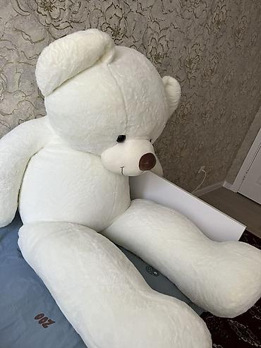 zara home: Большой плюшевый медведь-гигант, белый. новый - Материал: мягкий — 2