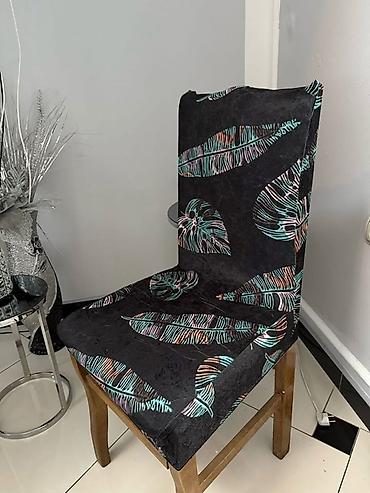 Prekrivači za nameštaj: Akcija navlake za stolice bez karnera 
2200 din 6 kom plisane — 8