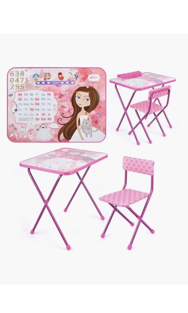 Детские столы и стулья: Для девочки, Новый