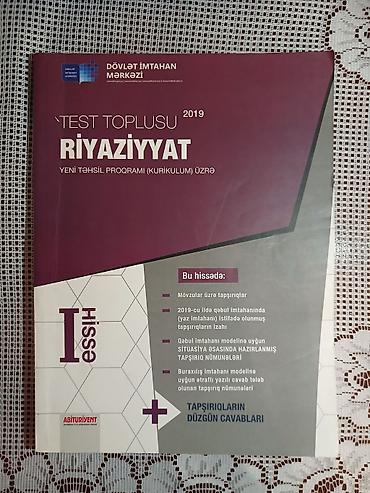 Testlər: Məhsul: “Test Toplusu – Riyaziyyat I hissə”, 2019 - Çox az — 1