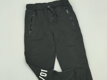 spodnie w pioruny: Sweatpants, 9 years, 128/134, condition - Good