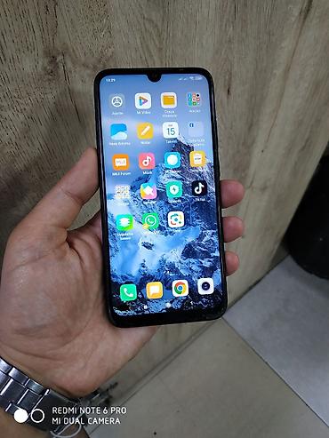 mabil telefon: Redmi Note 7, 64 GB, rəng - Qara, Barmaq izi — 4