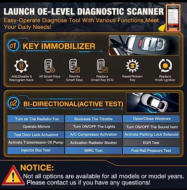 Alati za automobile: Novo-LAUNCH X431 Creader Elite OBD2 za GM, Chevrolet, Cadillac, Buick — 13
