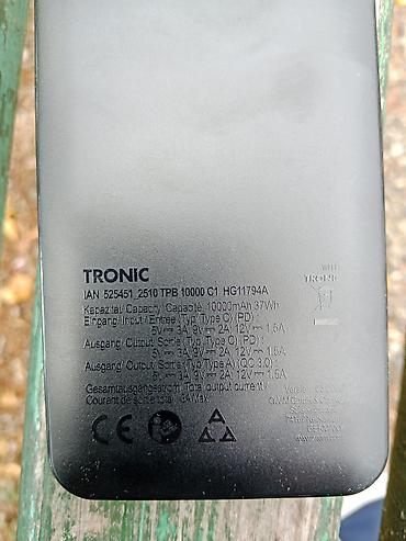 "TRONIC"®™ power bank od 10.000 mAh (37 Wh) FAST — 2