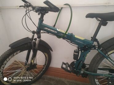 Velosiped ehtiyyat hissələri: İşlənmiş Şəhər velosipedi Anmier, 26", sürətlərin sayı: 7
