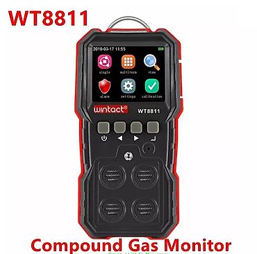 SATILIR – WINTACT WT8811 Peşəkar Multiqaz Detektoru (4-ü 1-də)