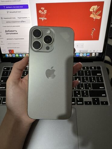 переходник с usb модема на роутер: IPhone 15 Pro Max, Б/у, 256 ГБ, Natural Titanium, 87 %
