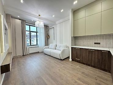 едисейские поля: Студия, 48 м², Асанбай мкр Элитка, 10 этаж, Евроремонт — 1