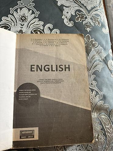 Kitablar və jurnallar: Məhsul: “ENGLISH” abituriyent və yuxarı siniflər üçün vəsait Nəşr — 2