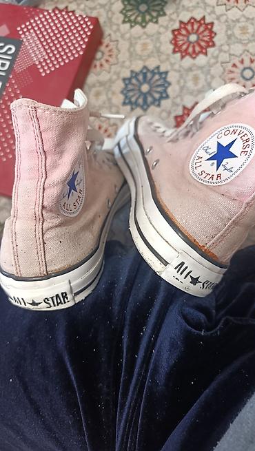 12 9: Converse Chuck Taylor All Star High Top, розовые - Модель — 1