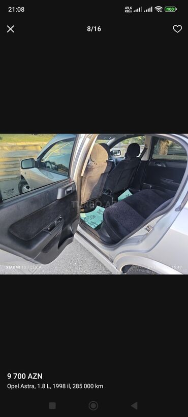 Opel: Opel Astra: 1.8 l | 1998 il 296000 km Hetçbek — 18