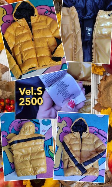 vunene jakne i dzemperi: Jakna S (EU 36), bоја - Žuta