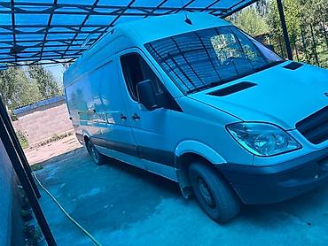 e53 amg: Mercedes-Benz Sprinter (длинная база, высокий кузов), белый фургон — 1
