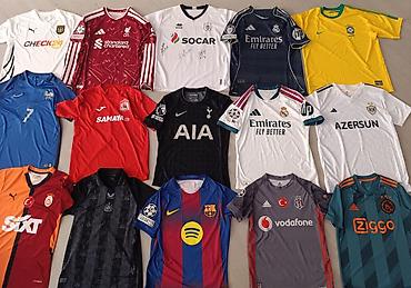 Futbol formaları M S XS razmerlər münasib qiymətə lalafo.az -da Futbol formaları M S XS razmerlər münasib qiymətə