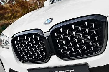 DIAMOND MASKE BUBREZI RESETKE GRILOVI BMW X3 G01 X4 G02 (22+ |
