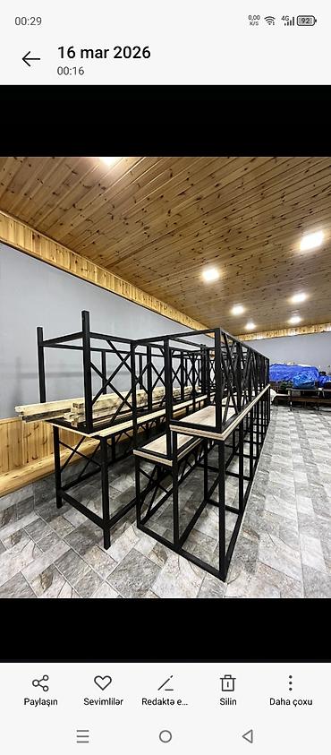 stend vitrin: 160 * 500 * 70, Mat qara, Yeni, Ünvandan götürmə — 3