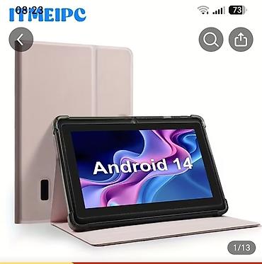 22 ekran monitor: Teze pakofka heç işlənməyibAndroid 14 planşet – 7 düym IPS HD ekranlı — 2