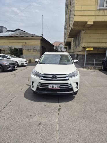 автомобиль не дорого: Toyota Highlander: 2018 г., 3.5 л, Автомат, Бензин, Внедорожник
