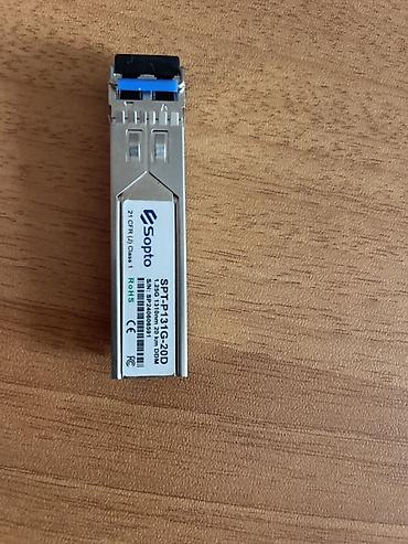 Modemlər və şəbəkə avadanlıqları: Sopto SPT-P131G-20D SFP optik modullar Məhsul təsviri: - Model: Sopto — 3