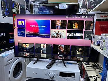 Телевизоры: Телевизор samsung QN45F smart tv с интернетом youtube, 110 см — 2