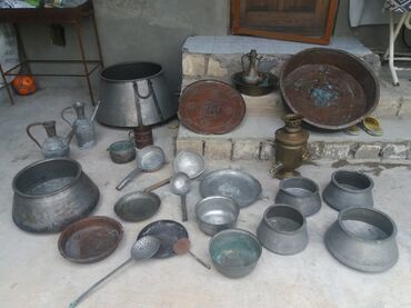 quru çay: Nahar dəsti, rəng - Boz, Metal