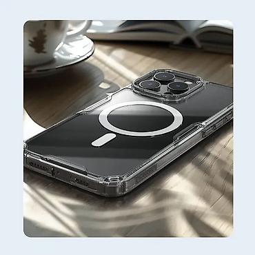 Maske i futrole za telefone: Futrola NILLKIN Nature Pro Magnetic za iPhone 16 Pro (6.3) bela. Uz — 8