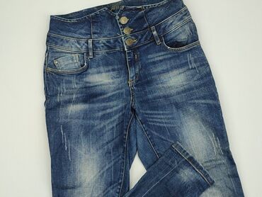 spódnice jeansowe z guzikami stradivarius: Джинси, S, стан - Хороший