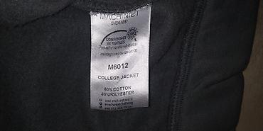 tech flecee: Продаю College jacket от бренда MACHINIST. 60% хлопка, 40% полиэстер — 4