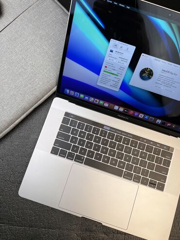 macbook pro 15 2017 бу: Ноутбук, Apple, 16 ГБ ОЗУ, Intel Core i7, 15 ", Б/у, Для несложных задач, память SSD