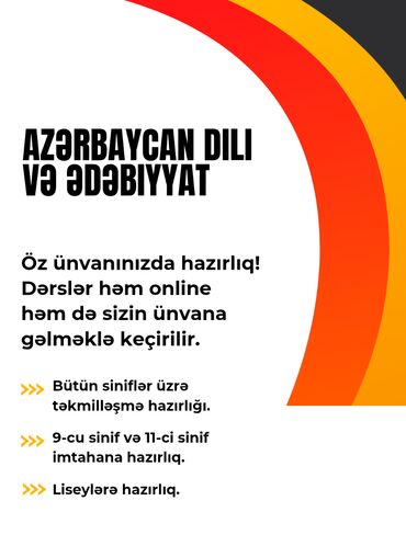 Digər kurslar: Dərslər ünvana gəlməklə keçirilə bilər. Münasib qiymətə öz evinizdə
