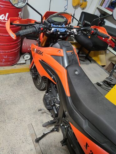 4 silindir motosiklet: Minsk - X250, 220 см3, 2024 год, 4600 км