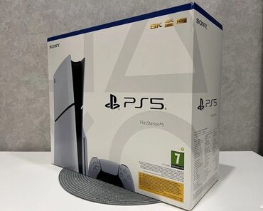 PS5 (Sony PlayStation 5): Продаю пс5 слим, обсолютно новая если хотите к ней могу добавить игры