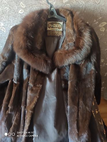 Kürklər: PASkIN Genuine Leather etiketli təbii xəz palto - Material: təbii xəz — 1