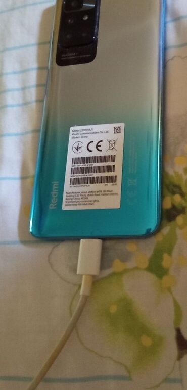 редим 10 с: Redmi, Redmi 10 5G, 128 ГБ, цвет - Синий, 1 SIM, 2 SIM