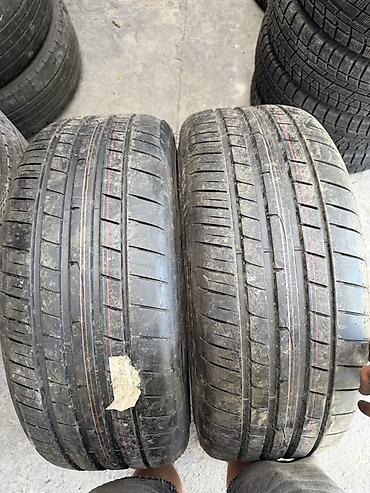 Пара летних шин Dunlop. Характеристики: - Размер: 255/40 ZR21 102Y